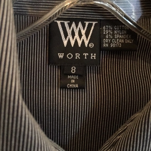 Worth Striped blouse, matching shorts next listing - Picture 2 of 6